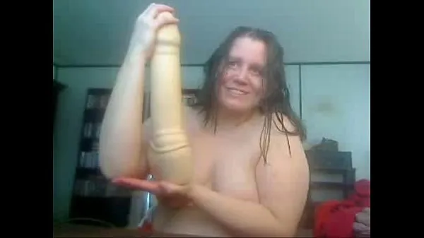 Show Big Dildo in Her Pussy... Buy this product from us warm Clips