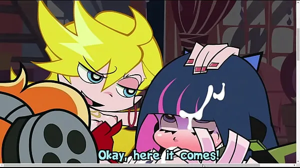 Laat Panty and Stocking - blowjob warme clips zien
