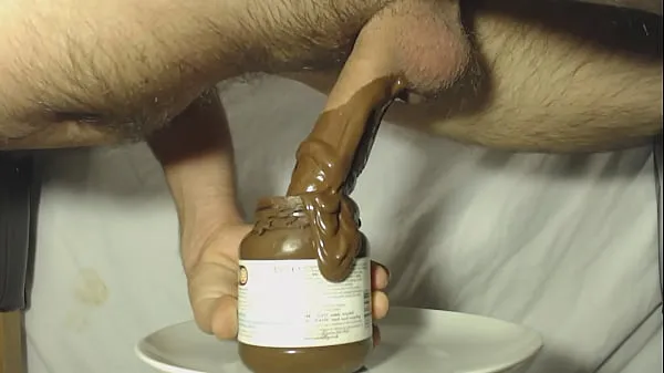 显示Chocolate dipped cock温暖的剪辑