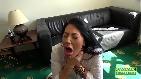 Zobrazit Candi Kayne gets throat fucked and gets a mouth full of cum teplé klipy
