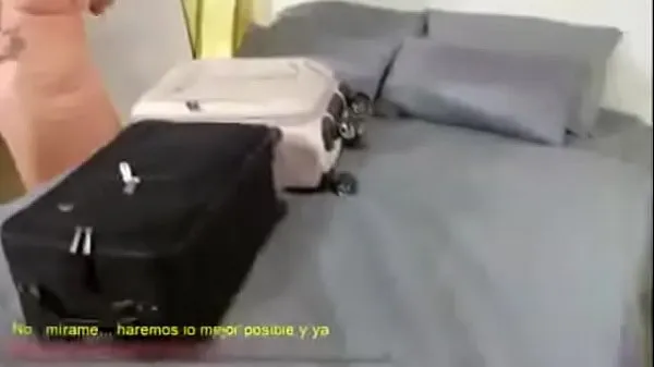 Pokaži Sharing the bed with stepmother (Spanish sub tople posnetke