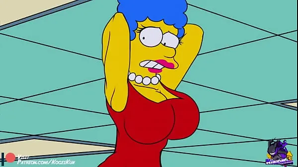 Pokaż Marge Simpson tits ciepłych klipów