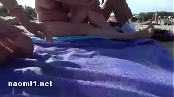 Show public beach cap agde by naomi slut warm Clips