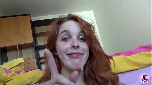 Laat POV Cock Sucking Redhead Takes Facial warme clips zien