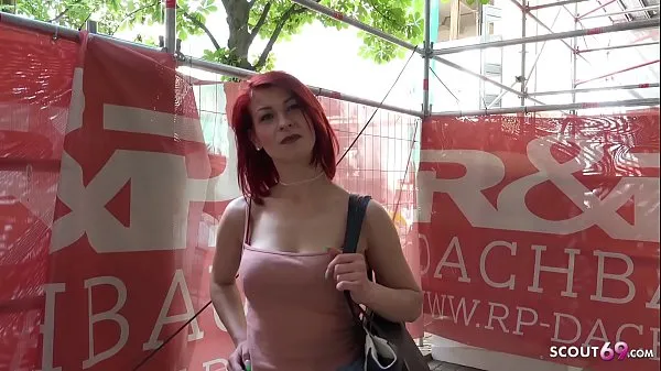 Visa GERMAN SCOUT - Redhead Teen Jenny Fuck at Casting varma klipp