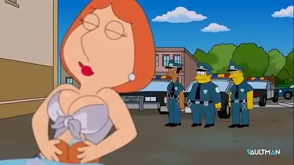 Εμφάνιση Sexy Carwash Scene - Lois Griffin / Marge Simpsons ζεστών κλιπ