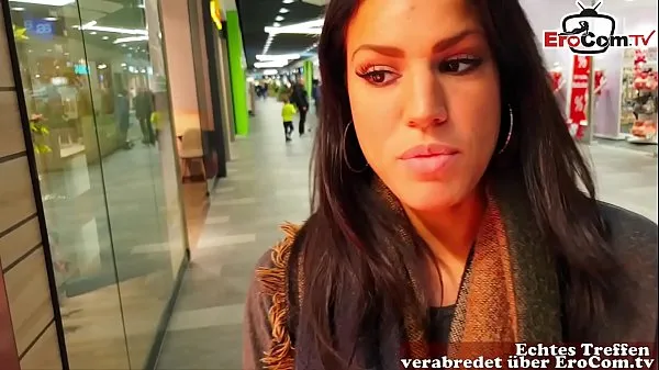 German amateur latina teen public pick up in shoppingcenter and POV fuck with huge cum loads گرم کلپس دکھائیں