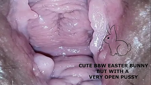 Show Cute bbw bunny, but with a very open pussy warm Clips