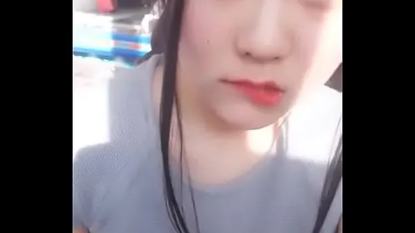 Εμφάνιση Chinese cute girl ζεστών κλιπ