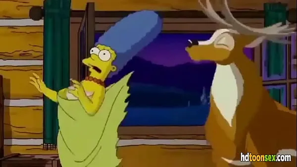 Laat Simpsons Hentai warme clips zien