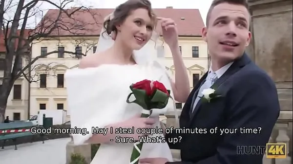 Pokaži HUNT4K. Married couple decides to sell brides pussy for good price tople posnetke