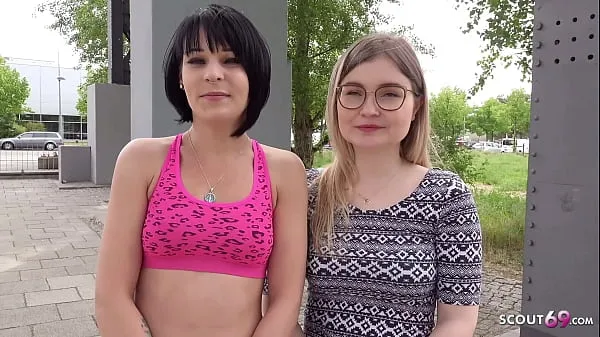 Visa GERMAN SCOUT - TWO SKINNY GIRLS FIRST TIME FFM 3SOME AT PICKUP IN BERLIN varma klipp