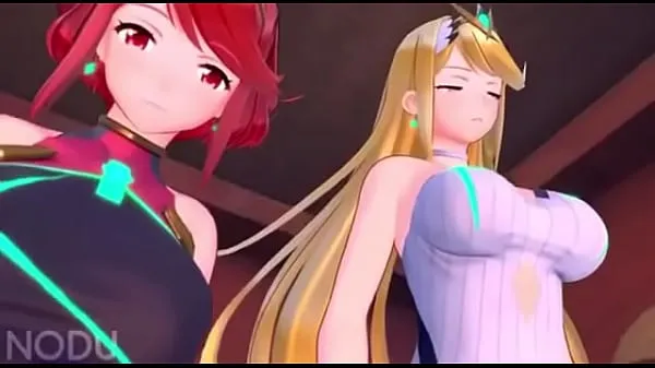 Mostra This is how they got into smash Pyra and Mythra clip calde