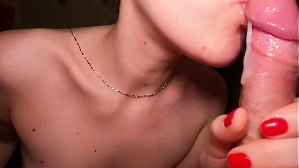 Show hard blowjob and mouth full of sperm warm Clips