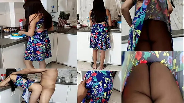 Pokaži step Daddy Won't Please Tell You Fucked Me When I Was Cooking - Stepdad Bravo Takes Advantage Of His Stepdaughter In The Kitchen tople posnetke