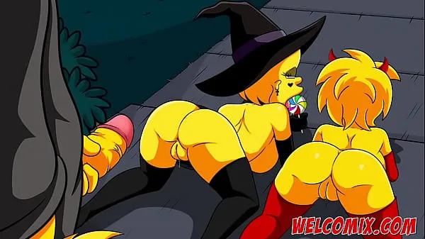 Show Halloween night with sex - The Simptoons warm Clips