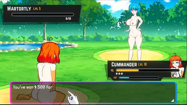 Vis Oppaimon [Pokemon parody game] Ep.5 small tits naked girl sex fight for training varme Clips
