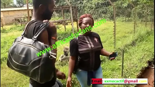 Show public fuck of tourists in a park in Yaoundé during the African Cup of Nations football in Cameroon. This woman is copiously fucked in public by the tourist in a park warm Clips