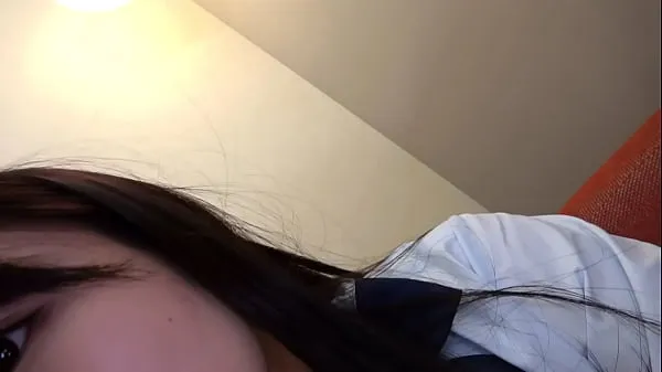 Show Sex with JK with beautiful skin and beautiful with plenty of saliva feels good. The butt that can be seen in the doggy style is erotic. She feels pleasure for pussy is pushed hard. Japanese amateur 18yo teen porn warm Clips