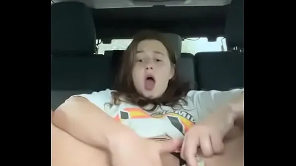 Show Crazy chubby masturbates in the car (AlanaRose8 warm Clips