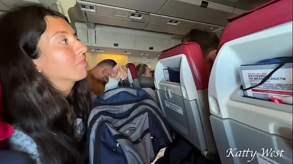 Sıcak Klipler Risky extreme public blowjob on Plane gösterin