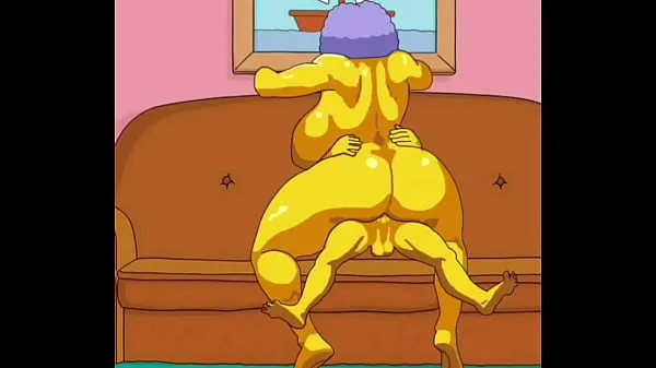 Meleg klipek megjelenítése Selma Bouvier from The Simpsons gets her fat ass fucked by a massive cock