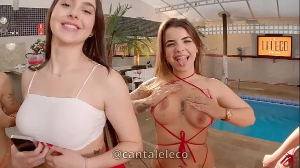 Pokaż Private party with Samba and Brazilian girls turns into a big mess ciepłych klipów