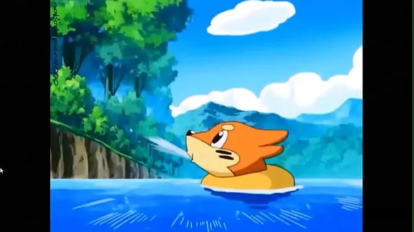 Laat Pokèmon - Jessie topless squirted from Buizel warme clips zien