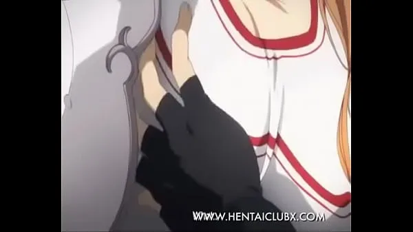 Laat sexy Sword Art Online Ecchi moment anime girls warme clips zien